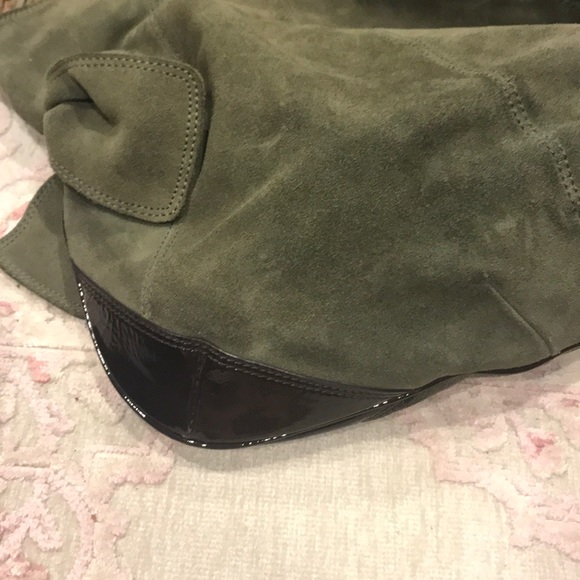 Suede leather LC purse - Picture 4 of 6